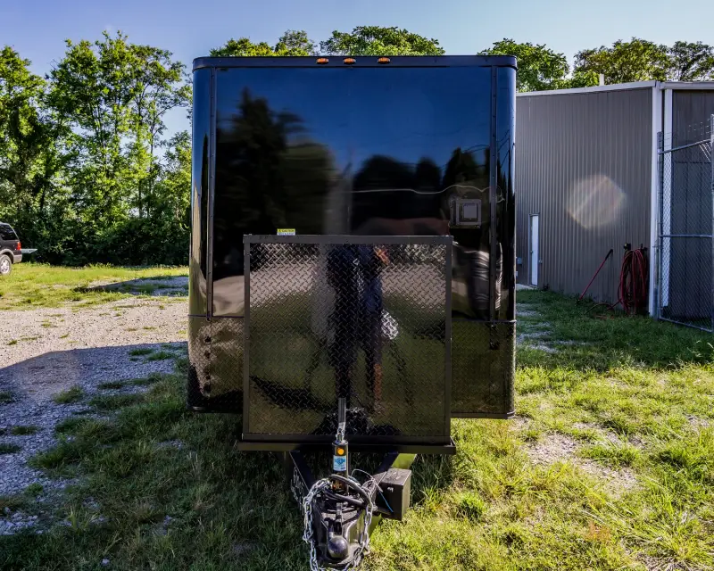 2025 Fully Equipped Food Trailer 7x16 Black-Out photo 8