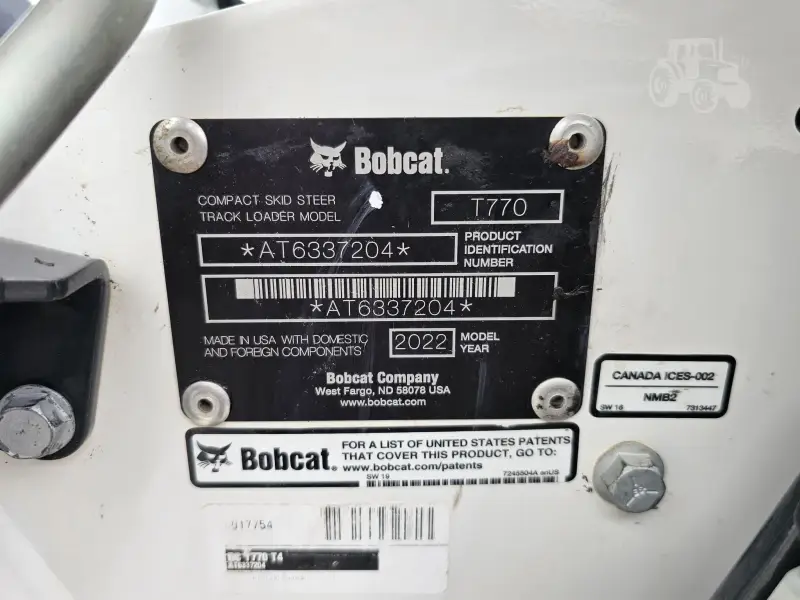 2022 Bobcat T770 photo 43