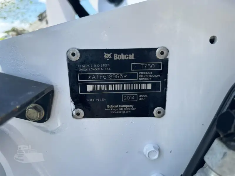 2014 Bobcat T750 photo 9