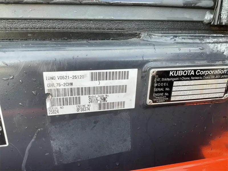 2016 Kubota SVL 75-2 photo 15