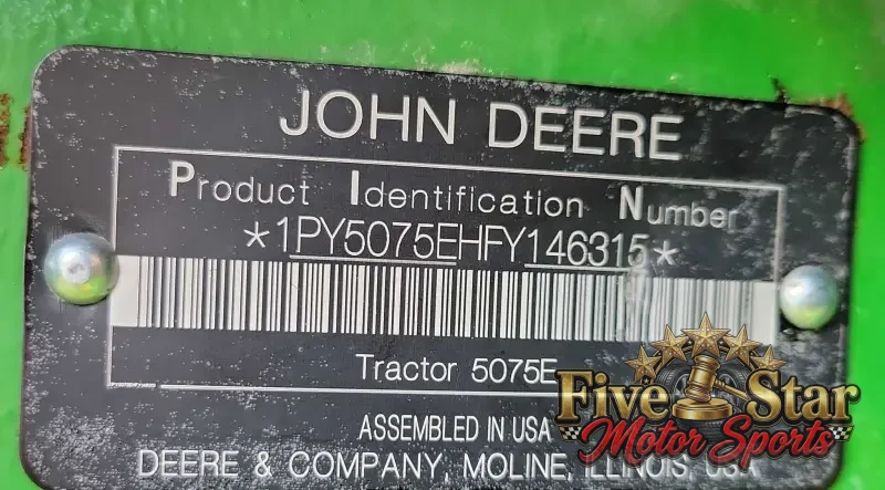 2015 John Deere 5075E photo 94